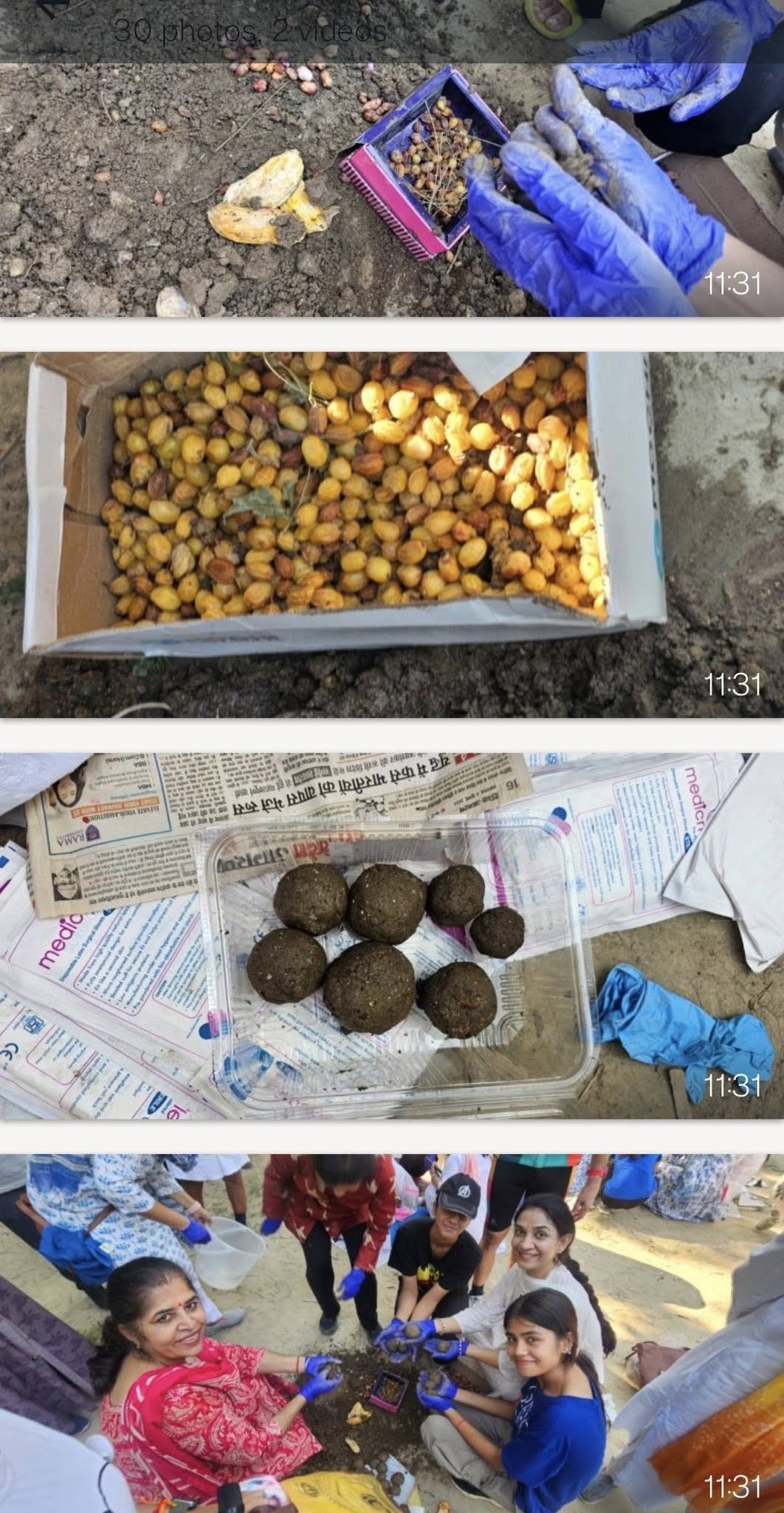 Atharvan Foundation Holds Successful Seed Bomb Workshop at Chandrashekhar Azad Park