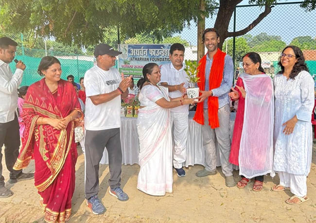 Celebrated its extensive plantation drive this rainy season