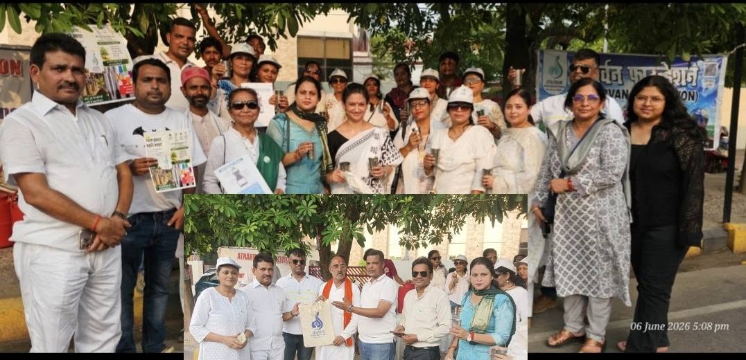 Atharvan Foundation Launches an Eco-Friendly Sherbet Service Campaign as Part of the World Environment Day Series