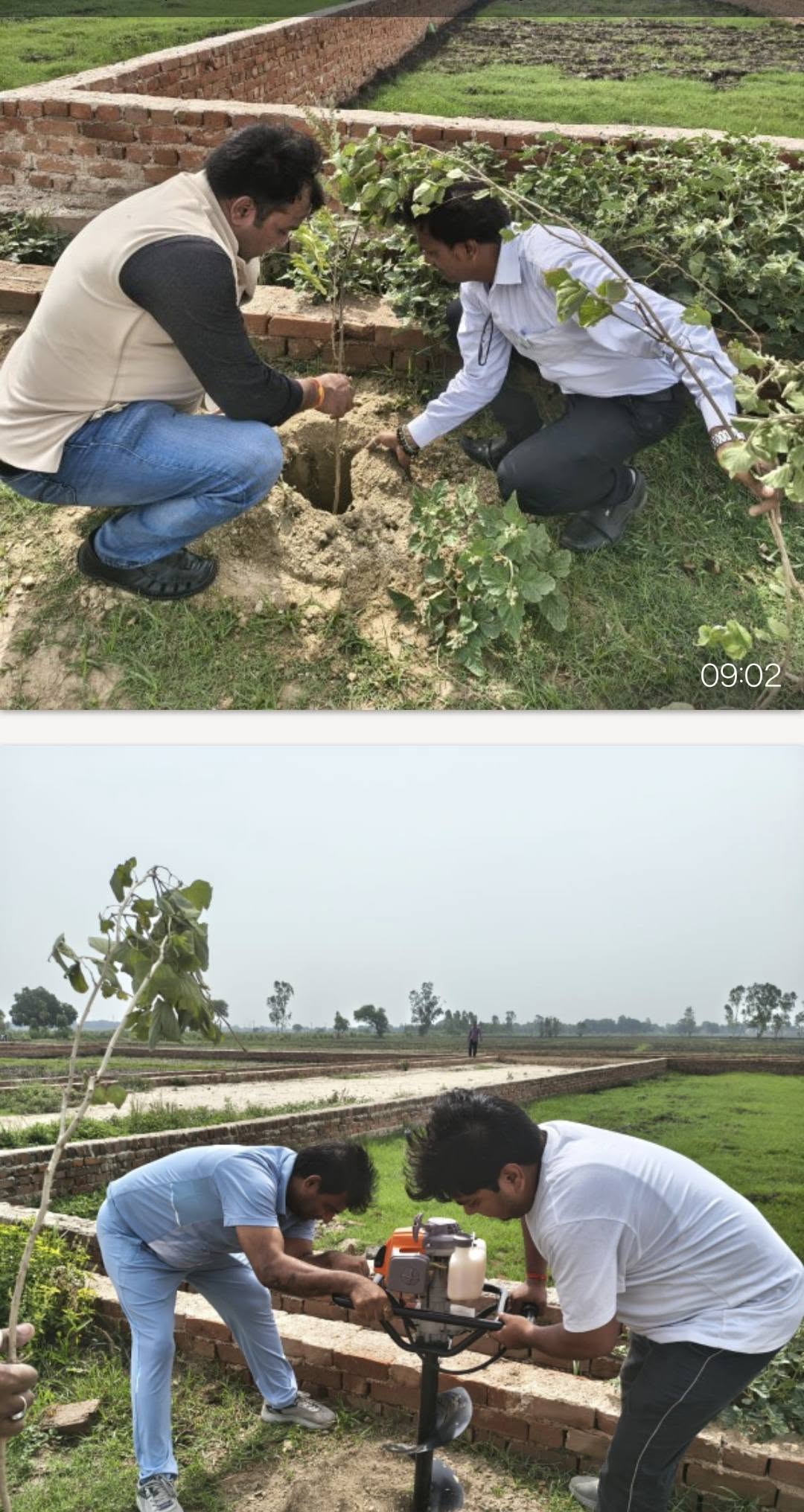 Dr Kiran Malik and Dr UK Ghosh of Atharvan Foundation Celebrate Their Silver Wedding Anniversary with a Tree Plantation Drive