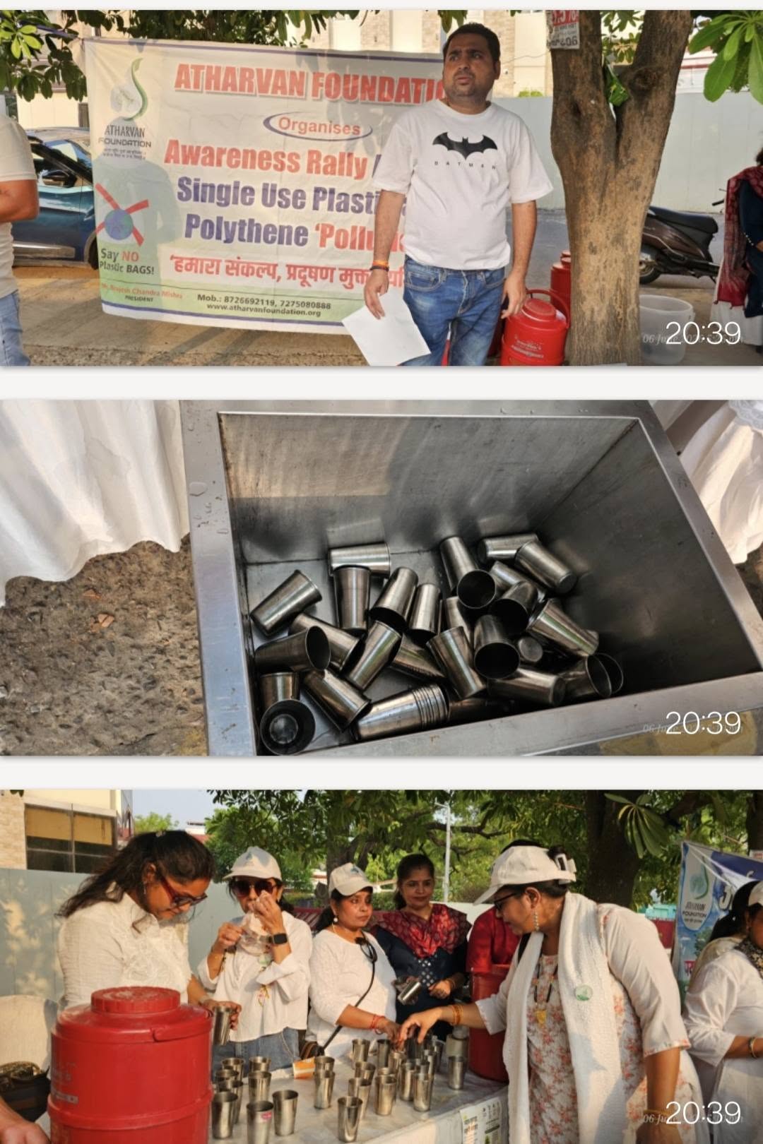 Atharvan Foundation Launches an Eco-Friendly Sherbet Service Campaign as Part of the World Environment Day Series