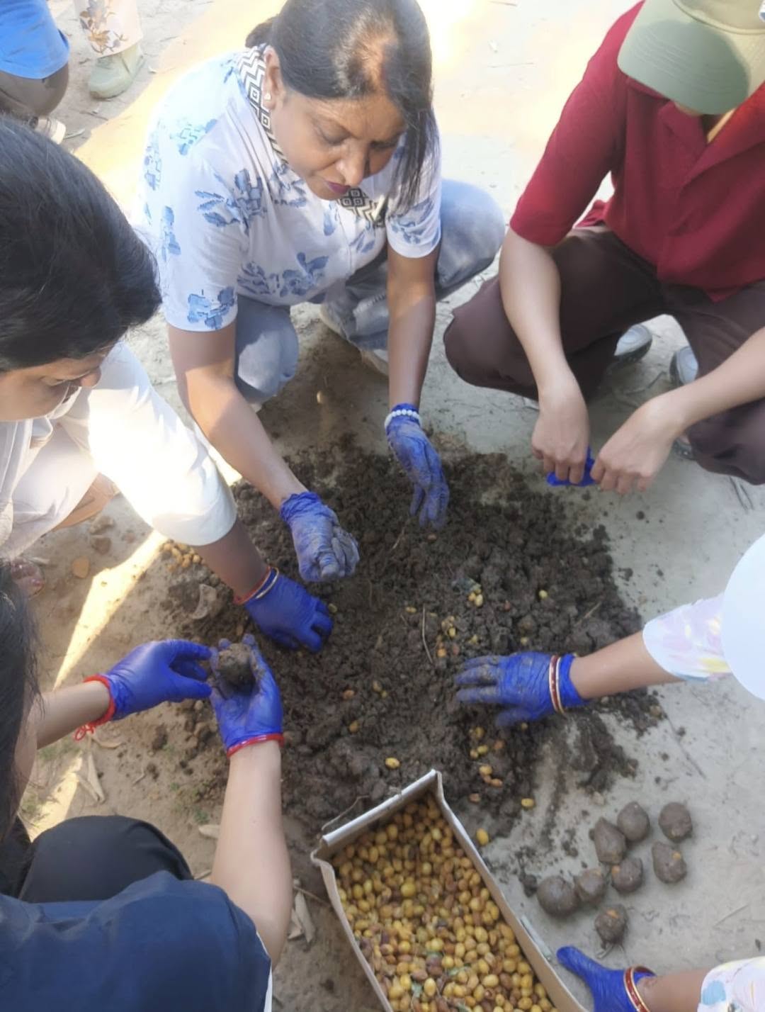Atharvan Foundation Holds Successful Seed Bomb Workshop at Chandrashekhar Azad Park