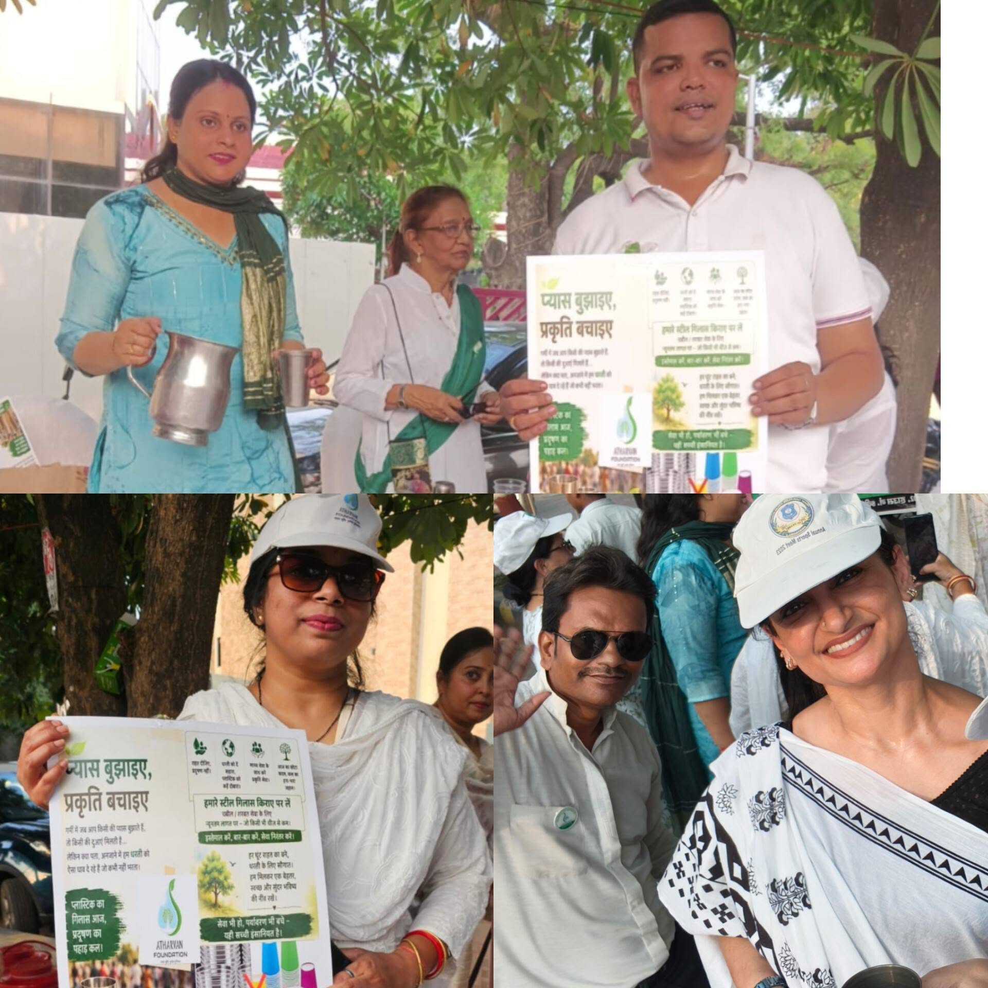 Atharvan Foundation Launches an Eco-Friendly Sherbet Service Campaign as Part of the World Environment Day Series