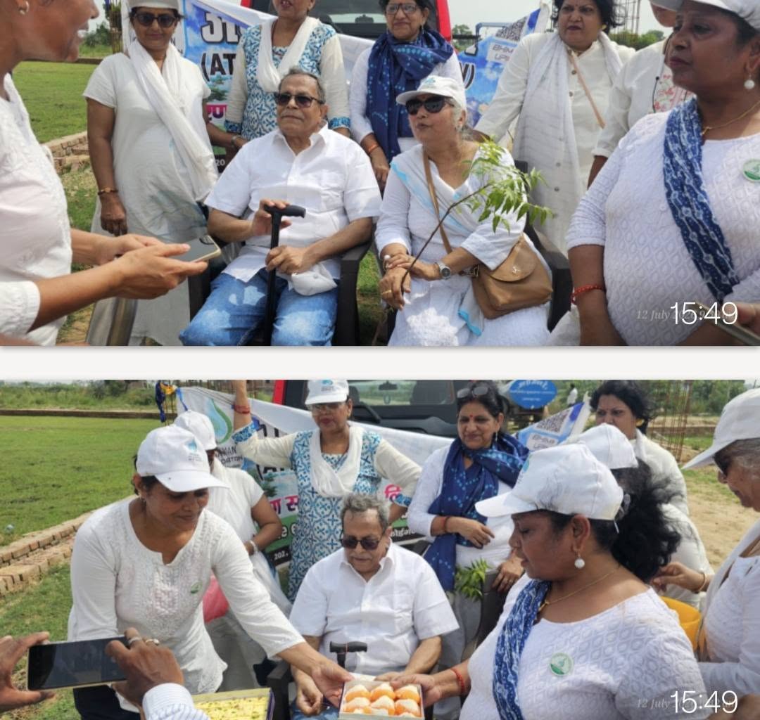 Dr Kiran Malik and Dr UK Ghosh of Atharvan Foundation Celebrate Their Silver Wedding Anniversary with a Tree Plantation Drive