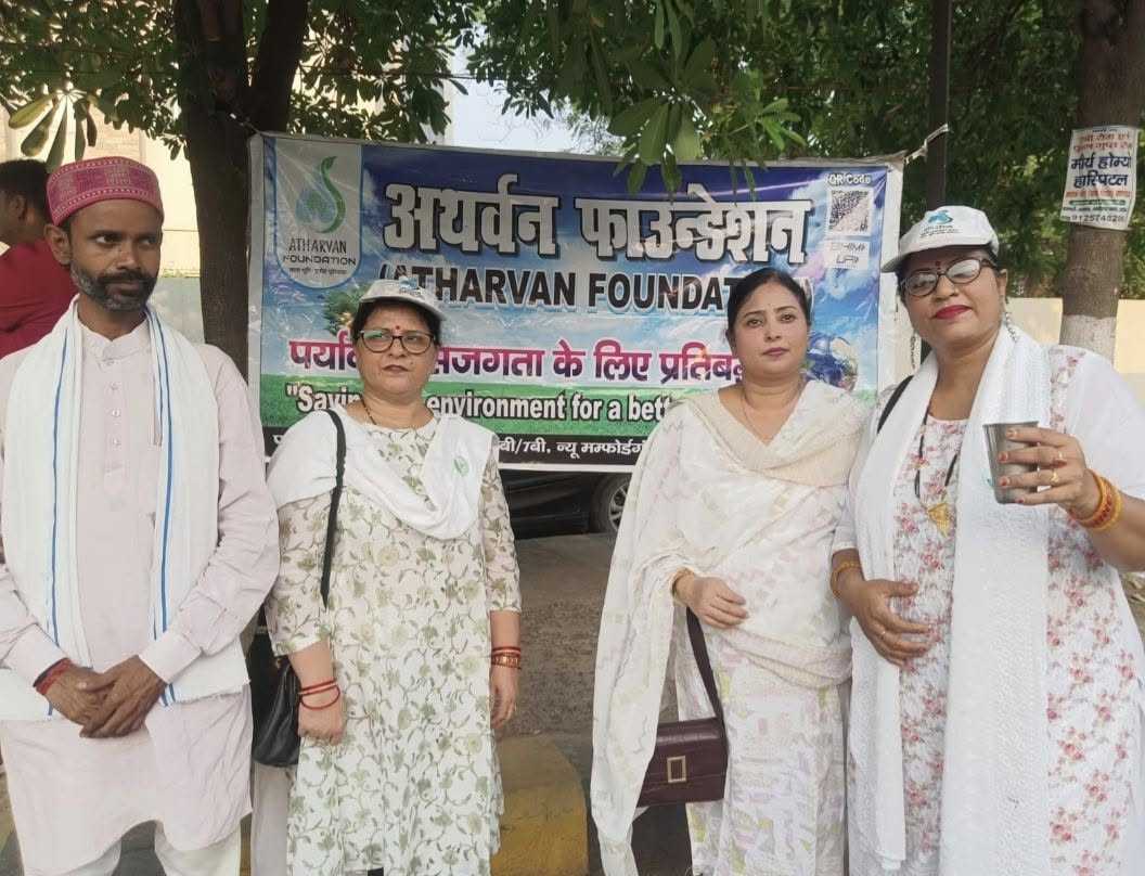 Atharvan Foundation Launches an Eco-Friendly Sherbet Service Campaign as Part of the World Environment Day Series