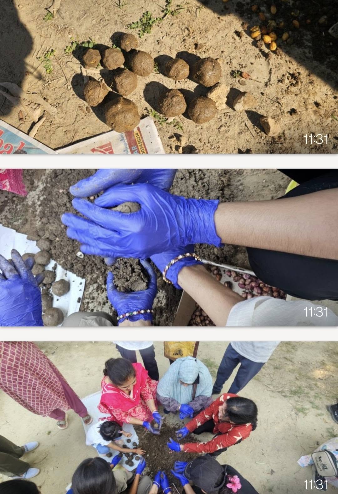 Atharvan Foundation Holds Successful Seed Bomb Workshop at Chandrashekhar Azad Park