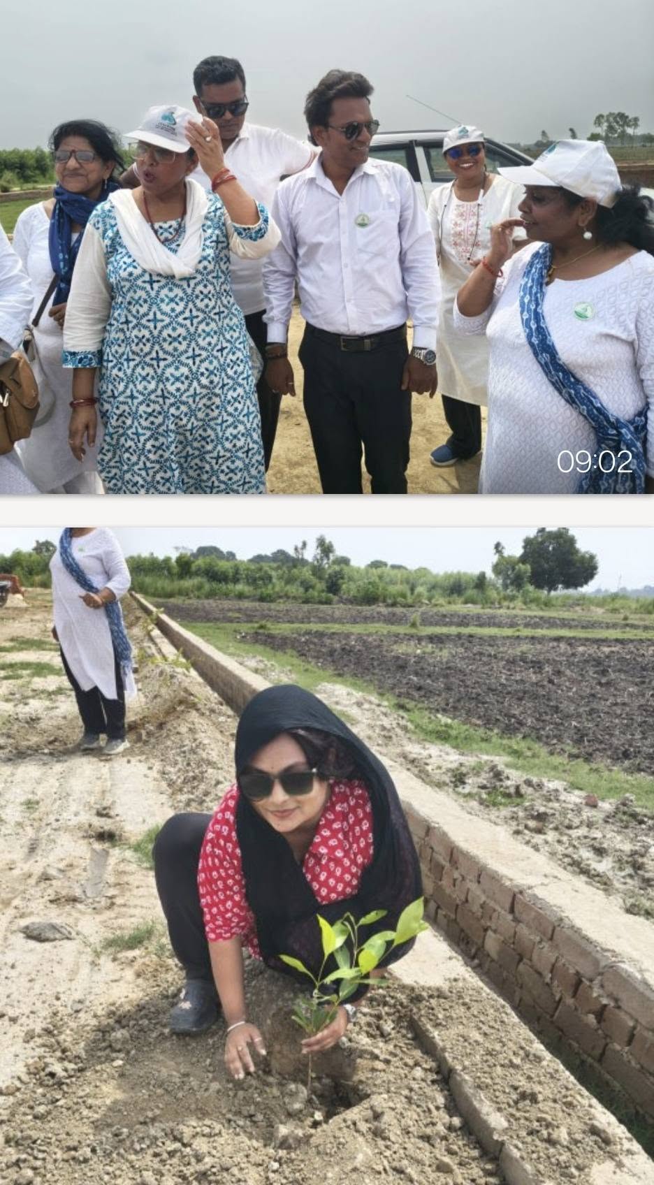 Dr Kiran Malik and Dr UK Ghosh of Atharvan Foundation Celebrate Their Silver Wedding Anniversary with a Tree Plantation Drive
