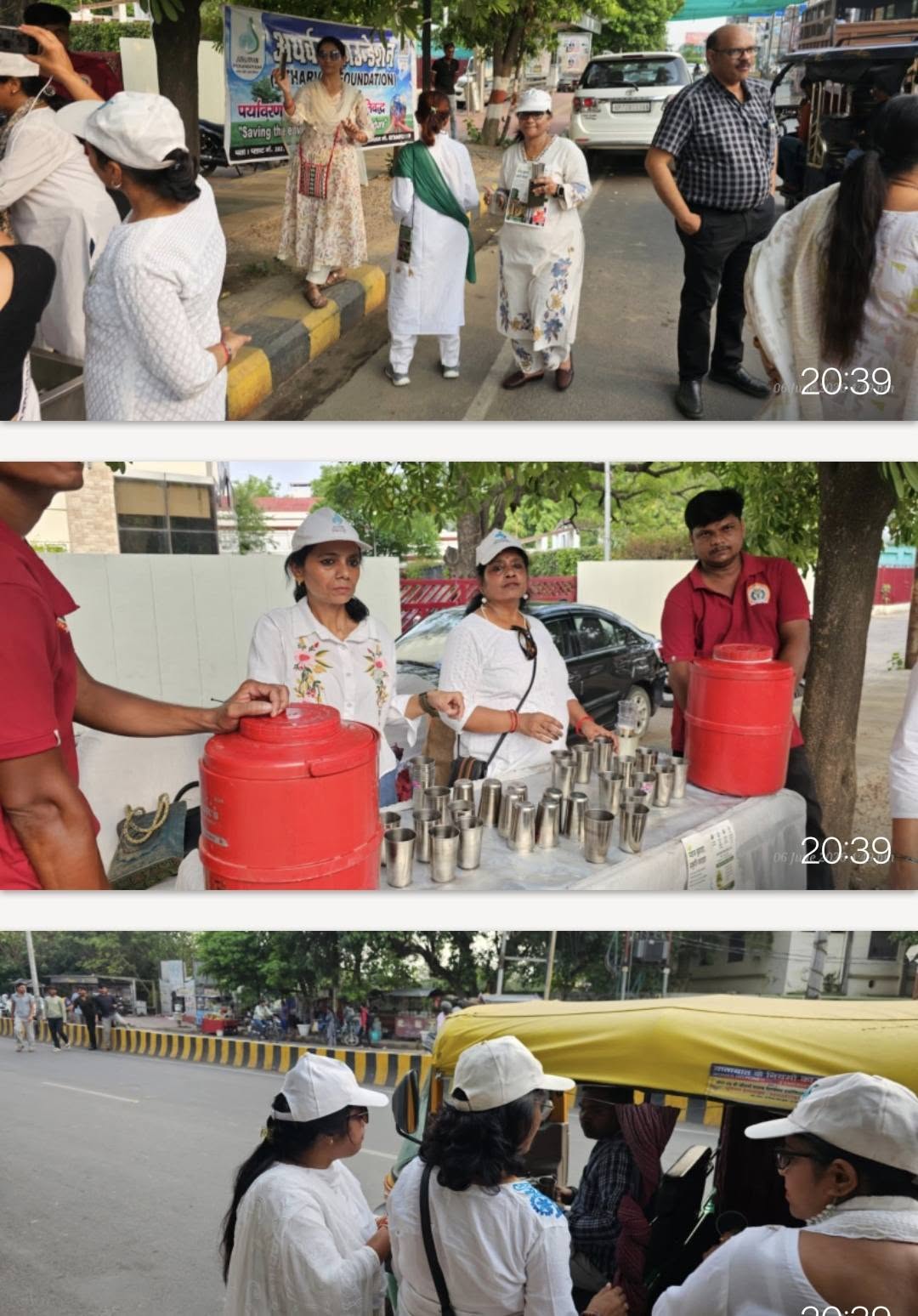Atharvan Foundation Launches an Eco-Friendly Sherbet Service Campaign as Part of the World Environment Day Series