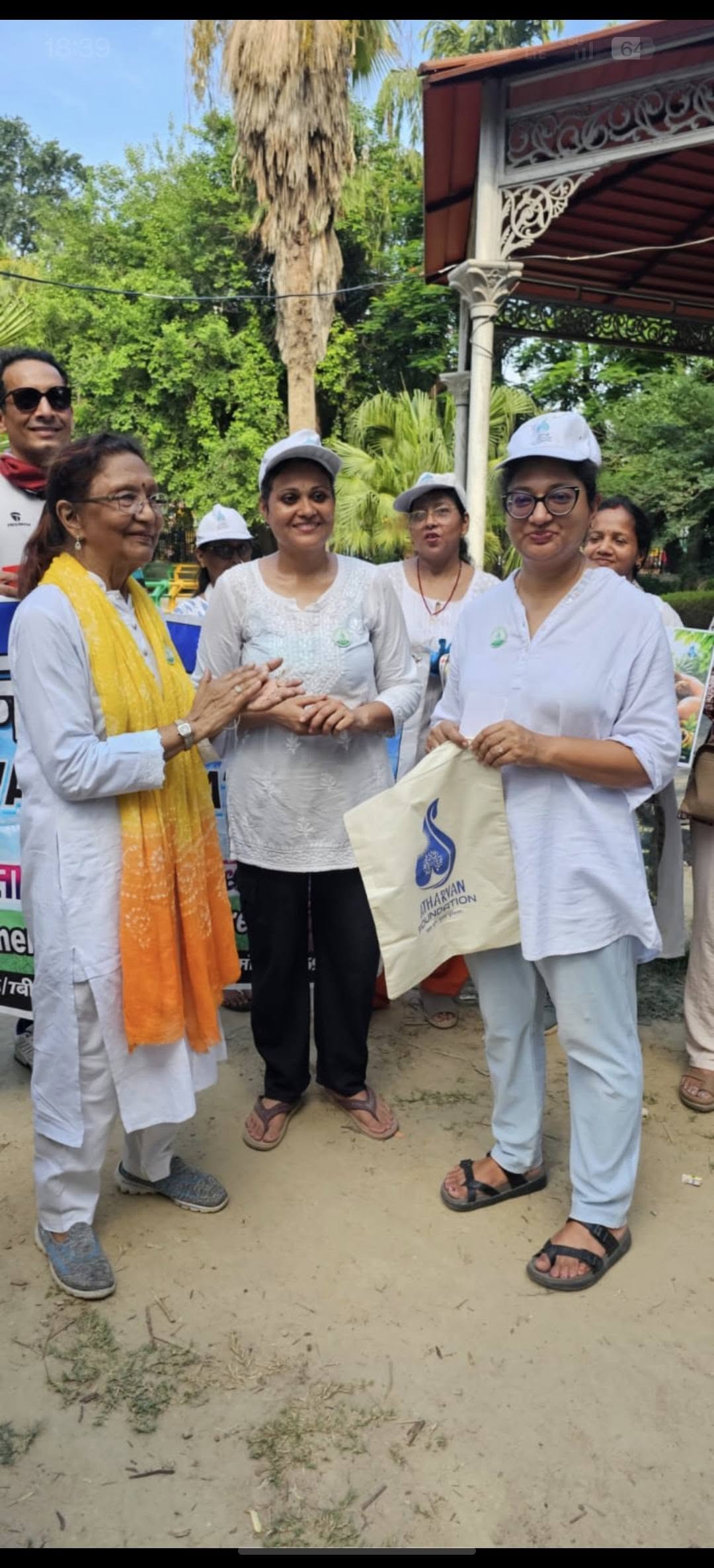 Atharvan Foundation Holds Successful Seed Bomb Workshop at Chandrashekhar Azad Park